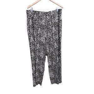 𝅺rafaella‎ Comfort Women's Plus Size 2X High Waist Palazzo Pants